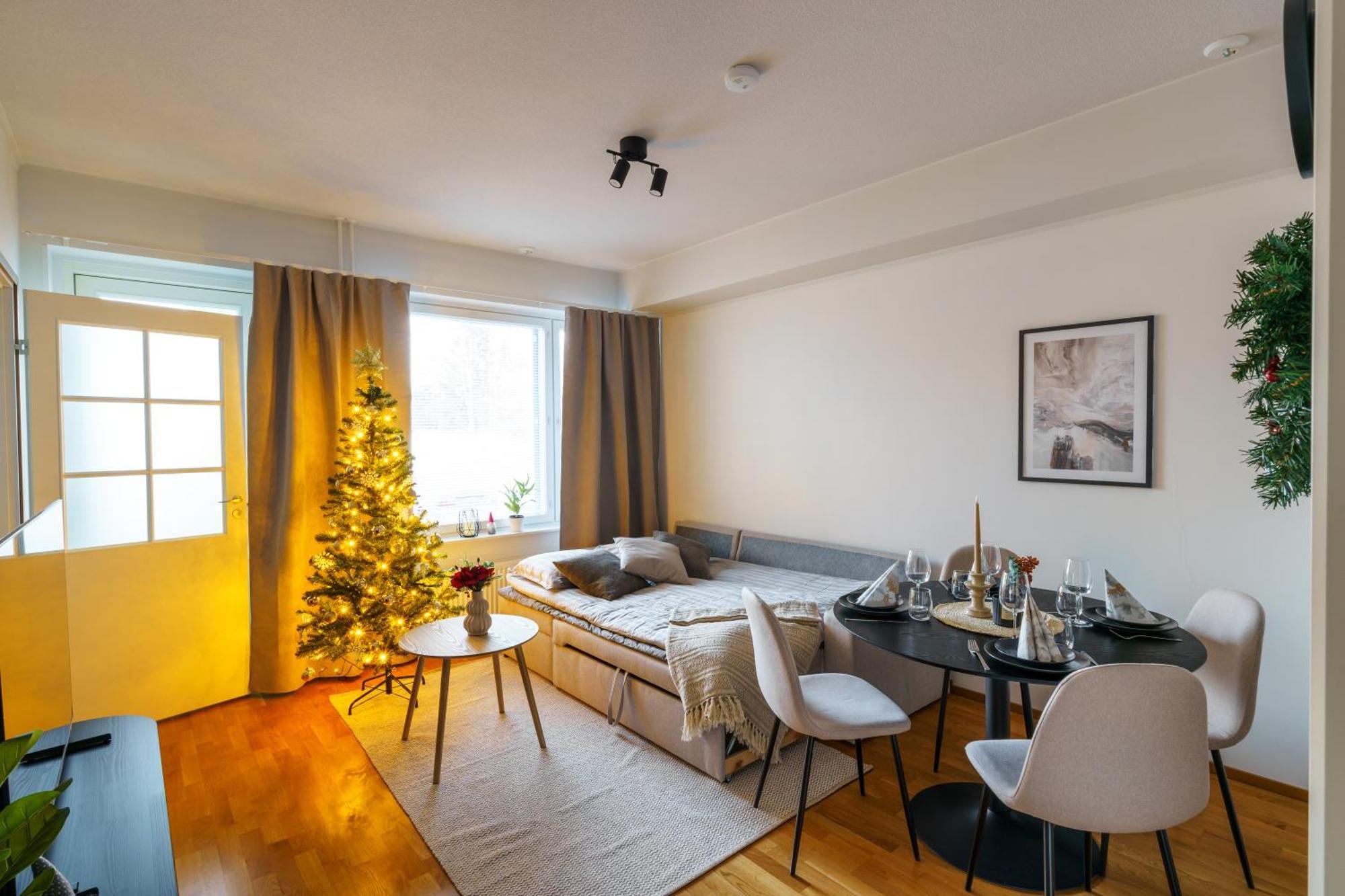 Adorable Arctic Apartment With Sauna ロヴァニエミ エクステリア 写真